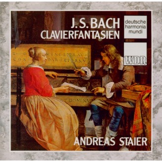 BACH - Staier - Prélude pour clavier en la mineur BWV.922..